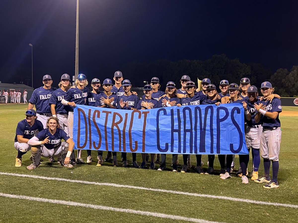 There you have it! Tompkins Baseball 2022 19-6A District Champions!!! Great night to be a Falcon!
⁦<a href="/OTHSFalconBase/">Tompkins Baseball ⚾️</a>⁩ ⁦<a href="/othsfalconfb/">Katy Tompkins HS Football</a>⁩ ⁦<a href="/MarkJGrisdale/">Mark Grisdale</a>⁩ ⁦<a href="/OTHSABClub/">OTHS Booster Club</a>⁩