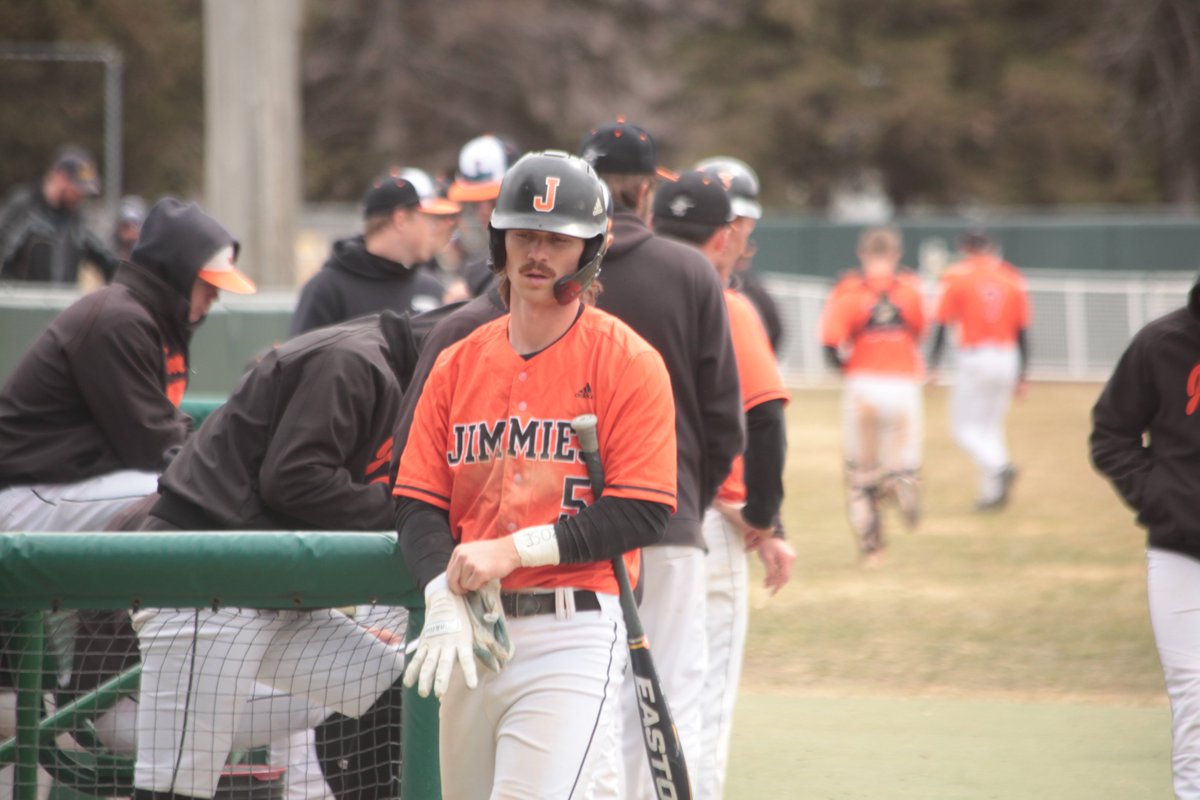 JimmieAthletics's tweet photo. ICYMI: @tayler_cullen is making his way up the @JimmieBaseball_ record books. Entering the GPAC tournament, here is where Cullen ranks among UJ all-time leaders: https://t.co/QgYS1rp3xN