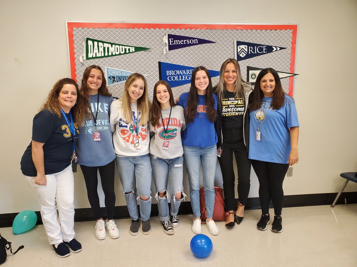 Academic Signing Day for <a href="/cchscowboys2022/">CCHS Class of 2022</a>!  The excitement is building! I will miss you all 😢 but I sure am proud of all of you!❤🖤🤍 OH the places you'll go, Seniors! 🌟 
Thank you Mrs. Siwek! #cowboyfamily #cowboypride @Principal_CCHS <a href="/AP12CooperCHS/">Dr. Carla Hozebin</a> <a href="/CooperCityHigh/">Cooper City High School</a>