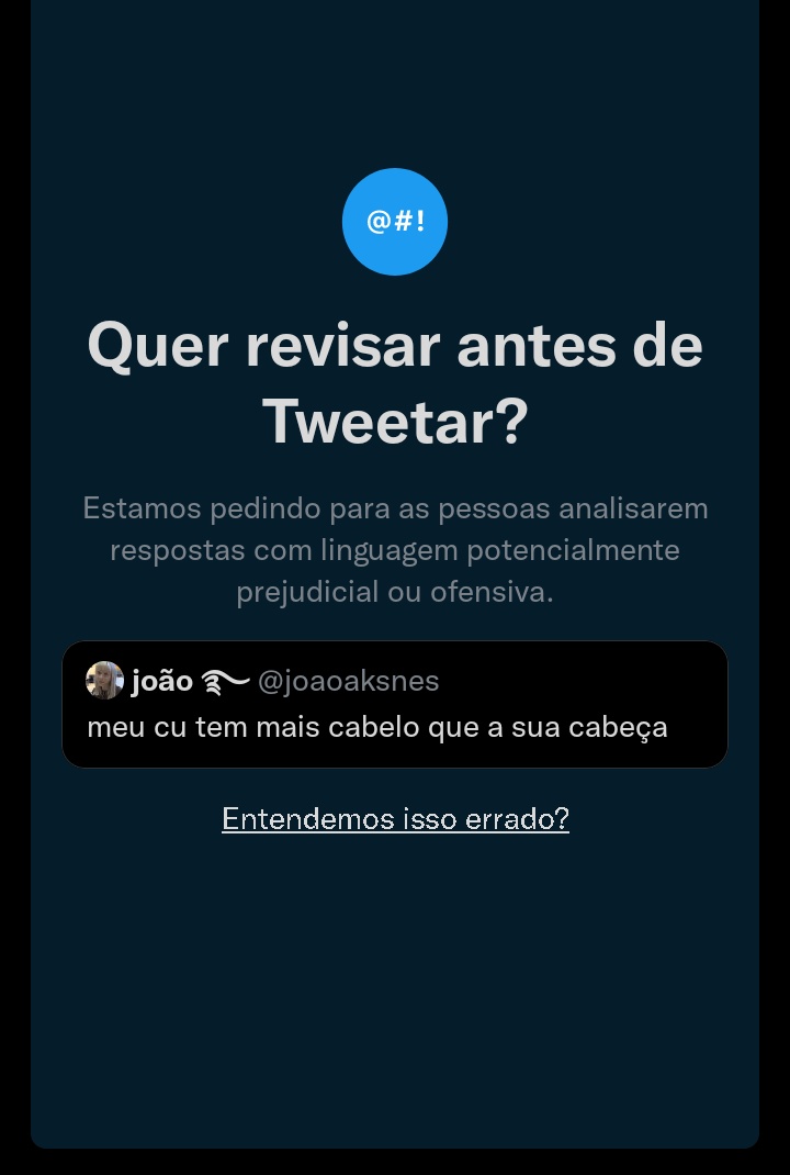você prometeu liberdade de expressão elon