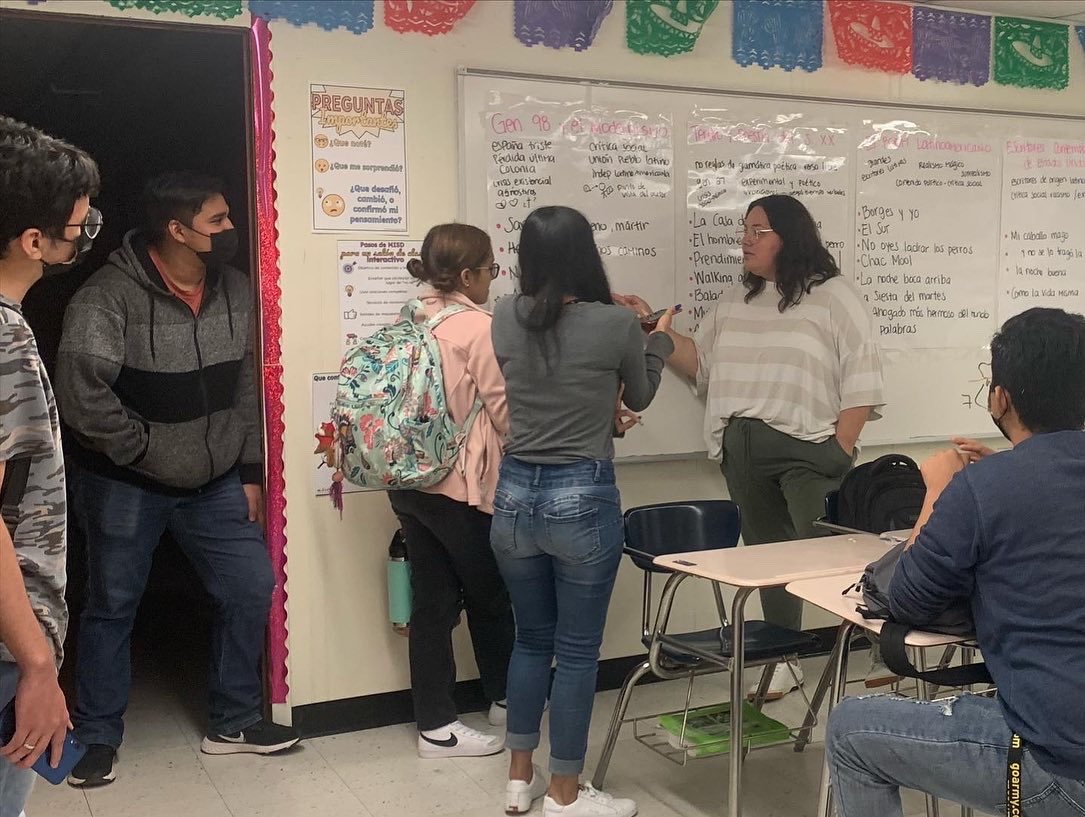 AP SPANISH LIT CLASS - 22' 💪 Ustedes pueden 📚 Última Prep 📖 #ruvalcabasclass #elcervantinodemchi #apspanishlit #collegeboard