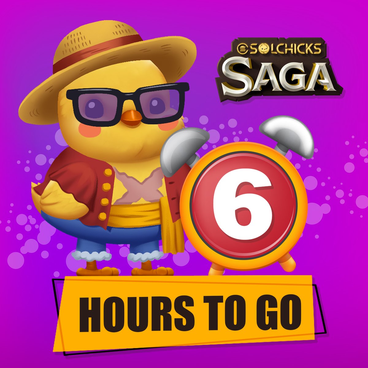 Only 6 hours left until the SolChicks Alpha Game Trailer is out 🚀

Make sure to check out the shorter teaser for the Alpha.

bit.ly/3EBSIvj