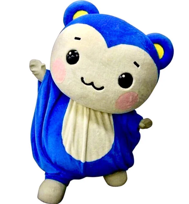 Momomaru-kun the curious flying squirrel is the human rights mascot for Kitakyushu City. 