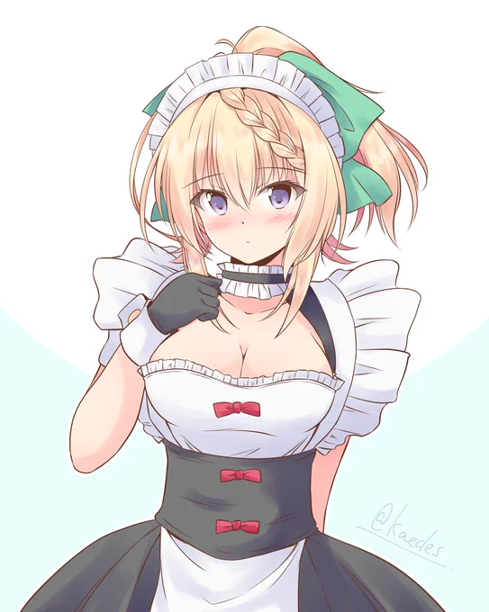 「…なに、その目?」
#艦これ版深夜の真剣お絵描き60分一本勝負
#艦これ版真剣お絵描き60分一本勝負_20220429
#艦これ #パース
ポニテメイド服パース
じっと見つめると怒られる 