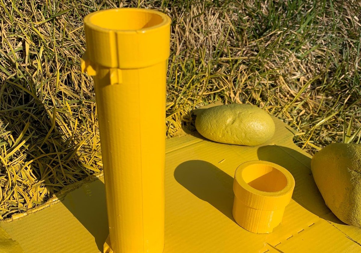 ThePinScientist's tweet image. I redesigned flasher caps for Super Mario Bros in CAD, painted them, and installed them. I think they turned out great! 

#Pinball
#PinballMods