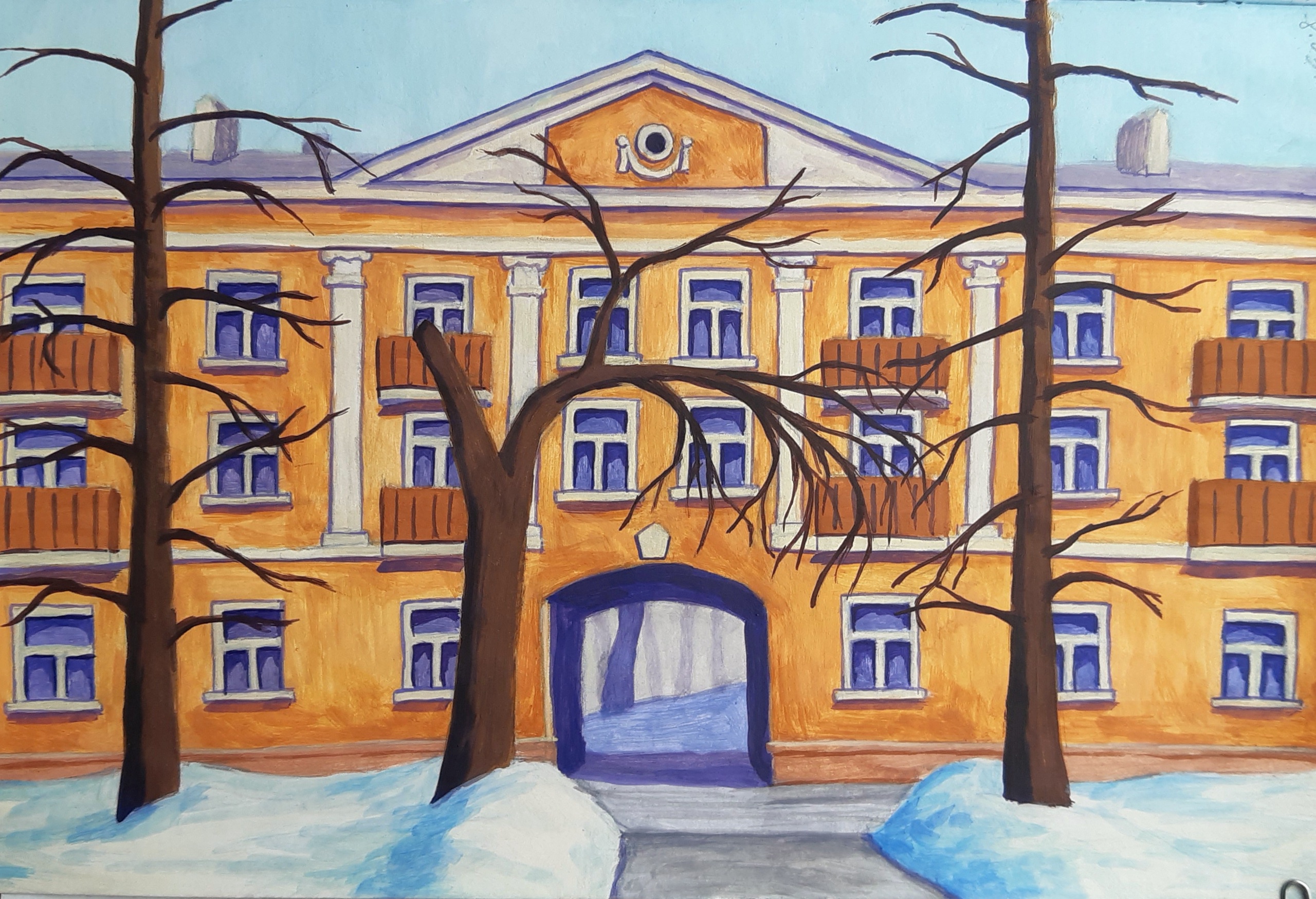 Челябинск рисунок