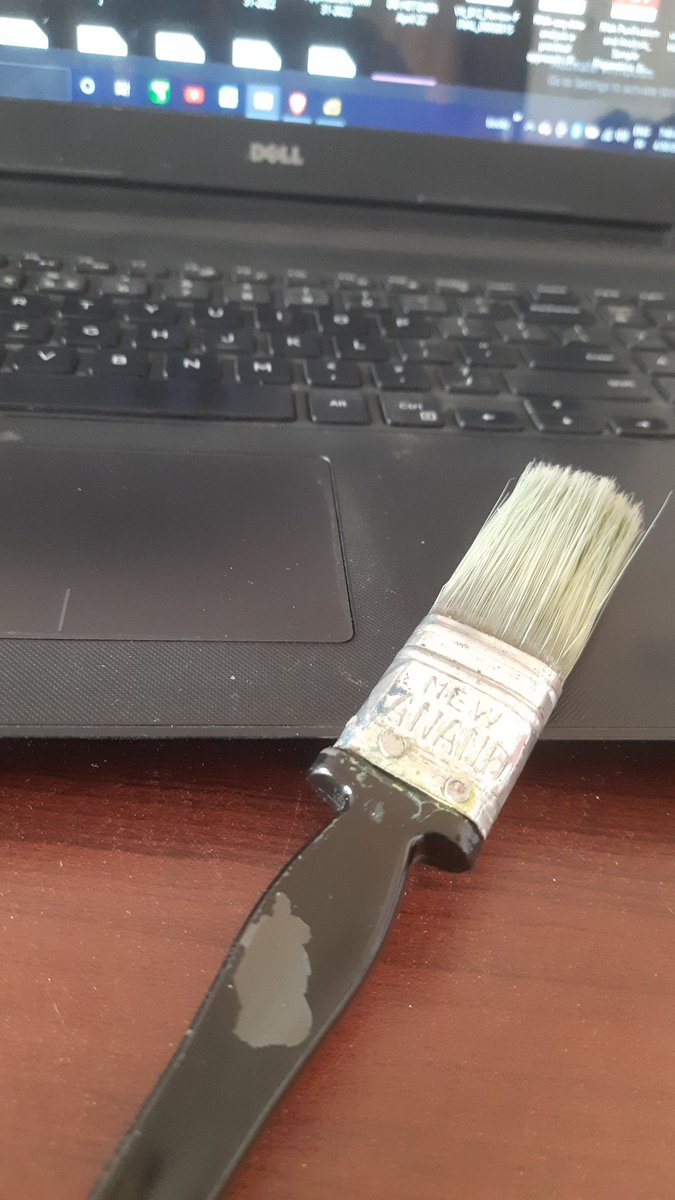tarunovsky's tweet photo. Me brushing the dust off of my laptop every morning as if it were a fossil, a relic of an ancient time, get back everybody, i gotta read the Rosetta stone..

#Academia #humor https://t.co/8JcvNxn01A
