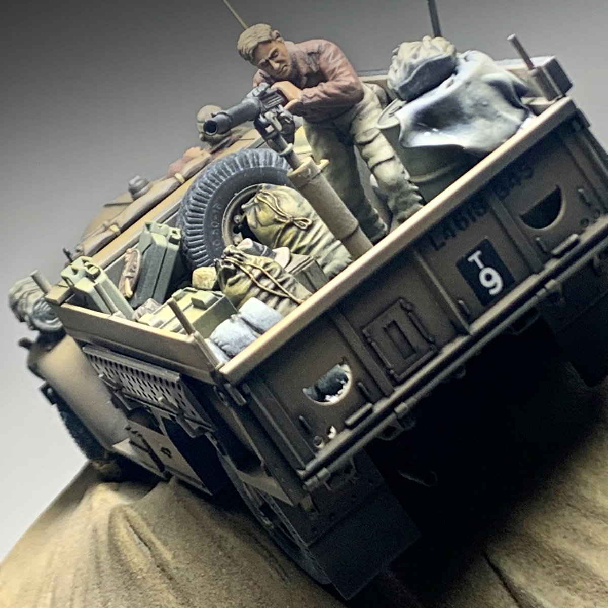 1/35 タミヤ L.R.D.G. デザートシボレー塗装済み完成品 プラモ日記 » LRDG デザートシボレー その6 完成!!