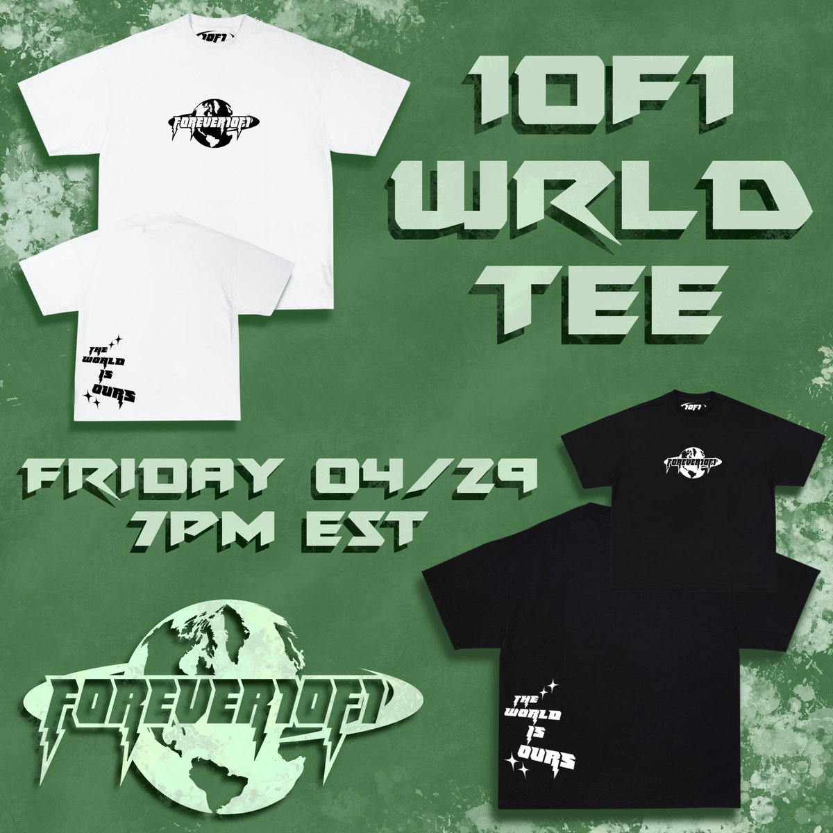 Just dropped these tees plus some other things on my website today!! Go check it out and cop one if you’d like🙏🏽 

forever1of1.com/category/cloth…

A like and RT means the world!