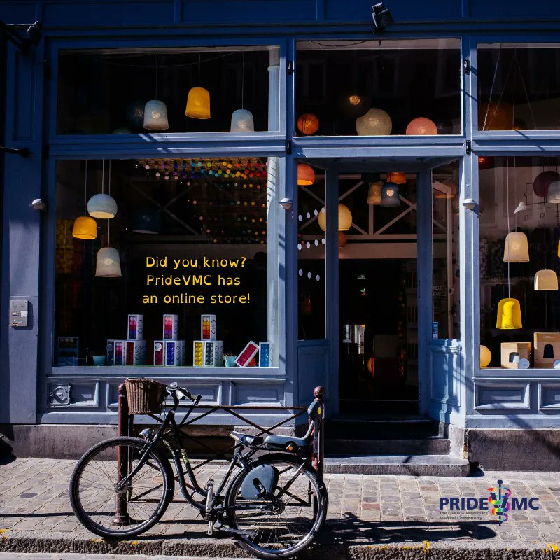 PrideVMC's tweet photo. Did you know?
PrideVMC has an online store!
To find the store visit https://t.co/hjnJuw9C0V and go to “Merchandise”.
🐾❤️🧡💛💚💙💜🤎🖤🐾

https://t.co/KphJsLuA38
#vetmedpride #prideVMC #prideSvmc #bettertogether #allyship #merch https://t.co/X3etryZbHI