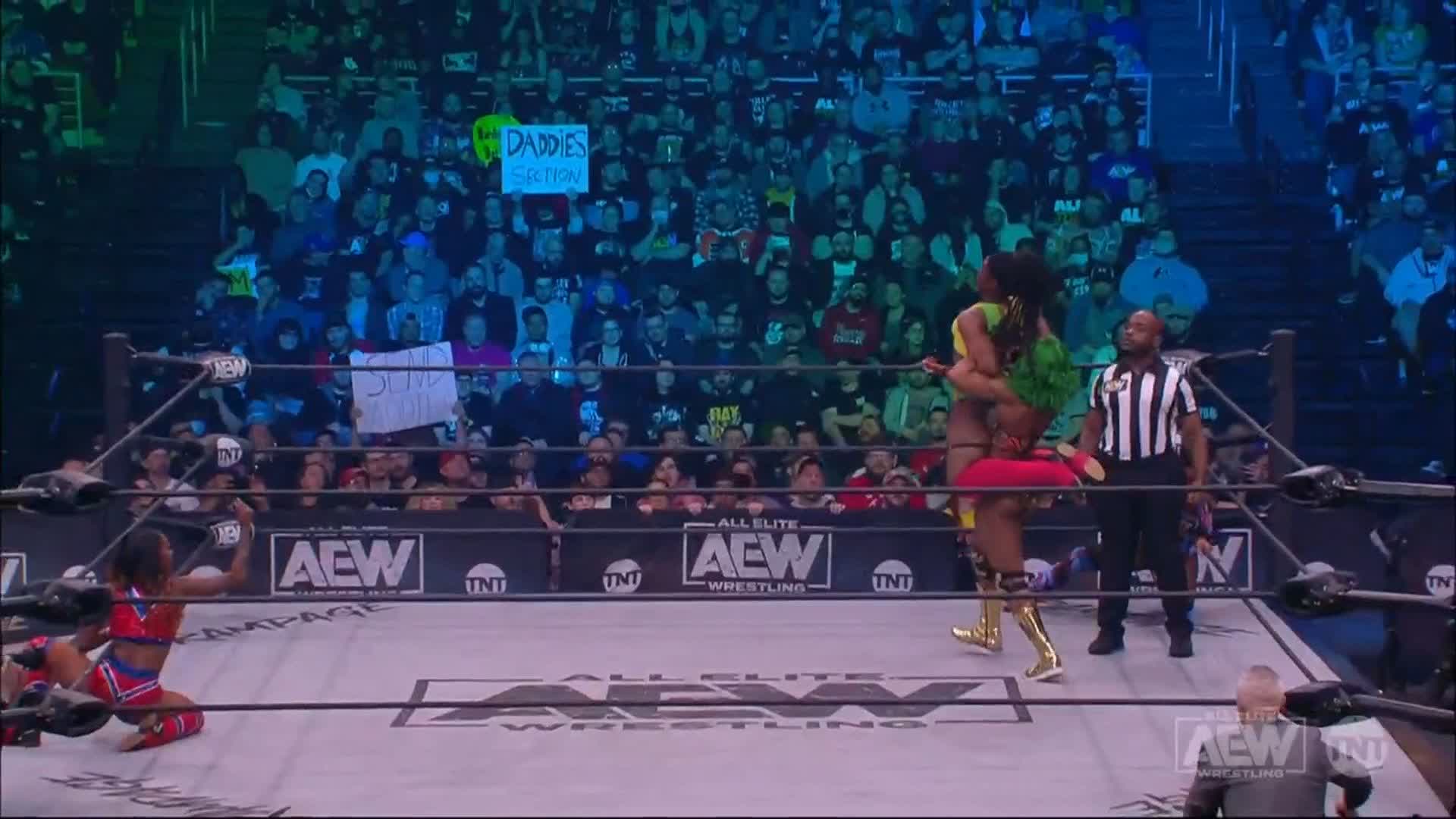 All Elite Wrestling on Twitter "And Jade_cargill, Thee_Red_Velvet