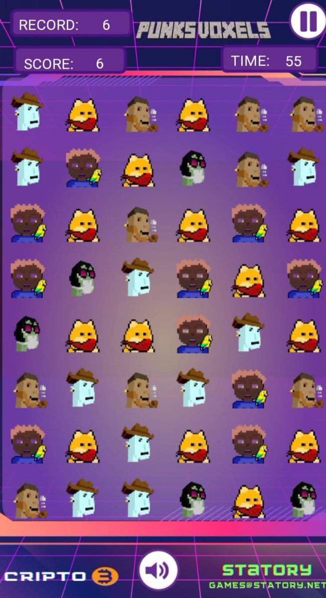 shirleyLosLover's tweet image. 🚀The 10k communities are going HARD on Voxel Crush!!🔗punksvoxels.com/play

🏆Top 3 scores over the weekend win a PunksVoxel!

🥇Winners will be picked Monday 12am EST 

🔥@DooggiesNFT ❤️@etherthings💀@Crypto_Skulls