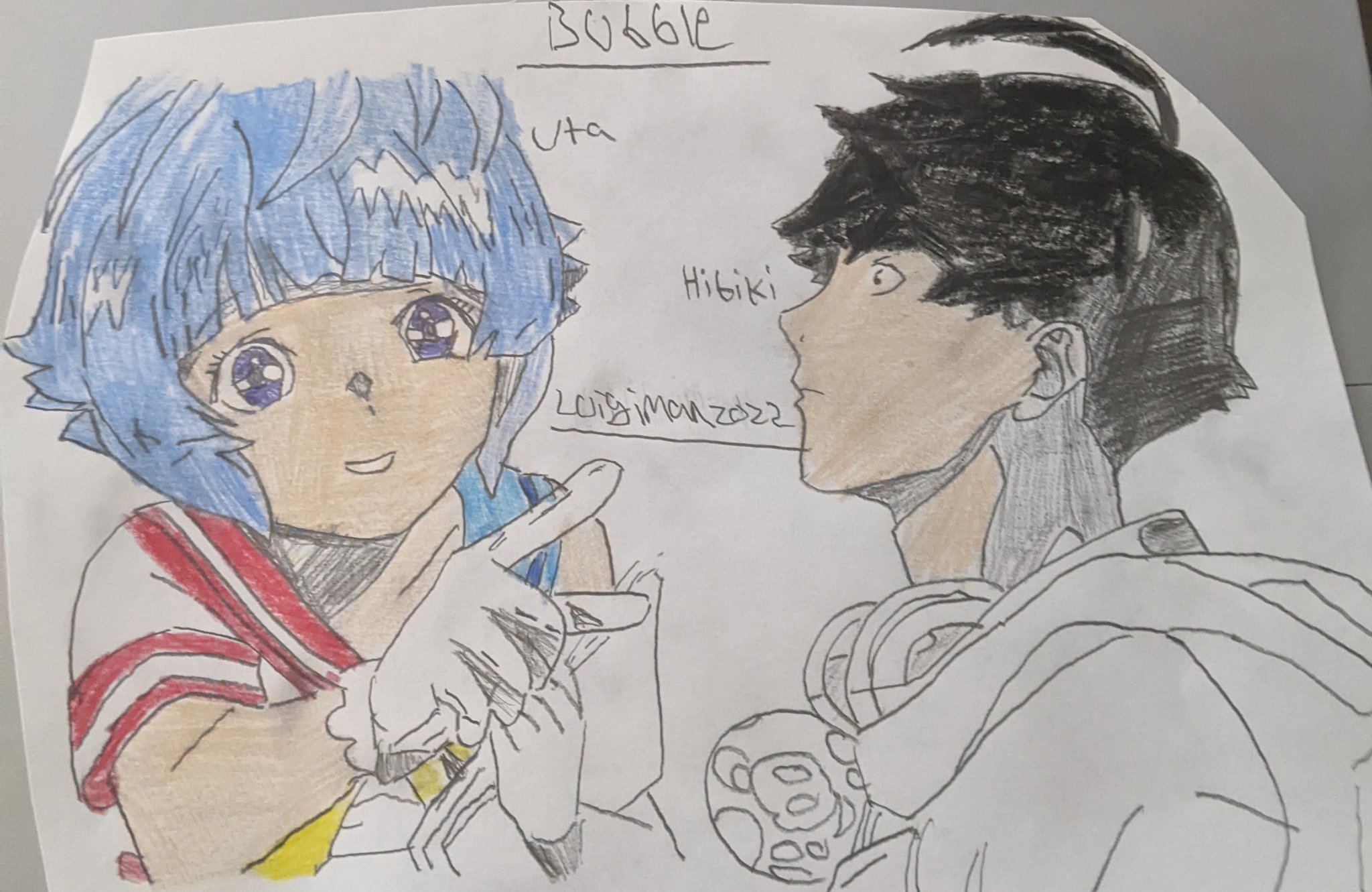 Luigiman870 on X: Here is Hibiki and Uta from Bubble! @airzach  @KitsuneSqueak #Bubble #Bubbleanime #Anime #animefanart #Animeart #Hibiki # Uta  / X