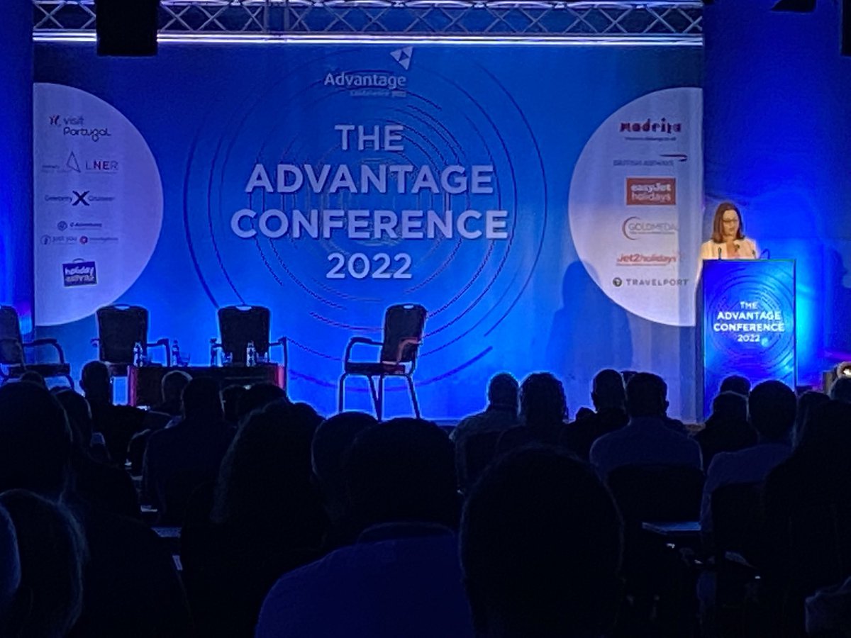 Great opening address from <a href="/jlo_said/">Julia Lo Bue-Said OBE</a> at the <a href="/AdvantageHQ/">Advantage Travel Partnership</a> conference. #AdvConf2022 #businesstravel