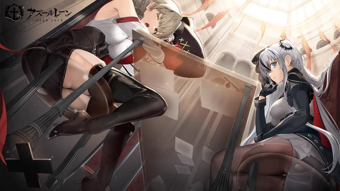 鉄血陣営イベント内にてロードイラストを描かせていただきました!

会議中の二人🤔
#アズールレーン 