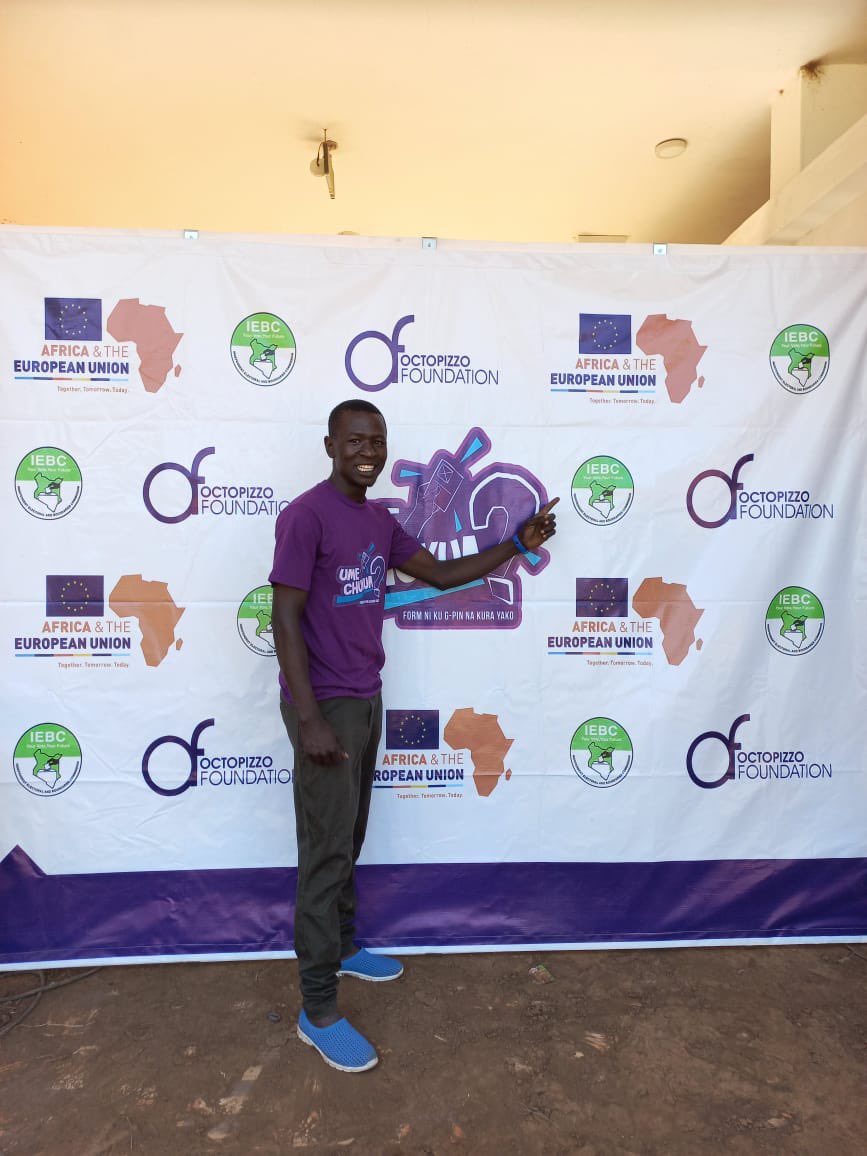 PiocheBrio's tweet photo. The #UmechukuaKisumu  is underway and smiley faces @annobondi and @godwinomondi have already confirmed their presence earning them Umechukua Tshirts https://t.co/opVTJHS18R