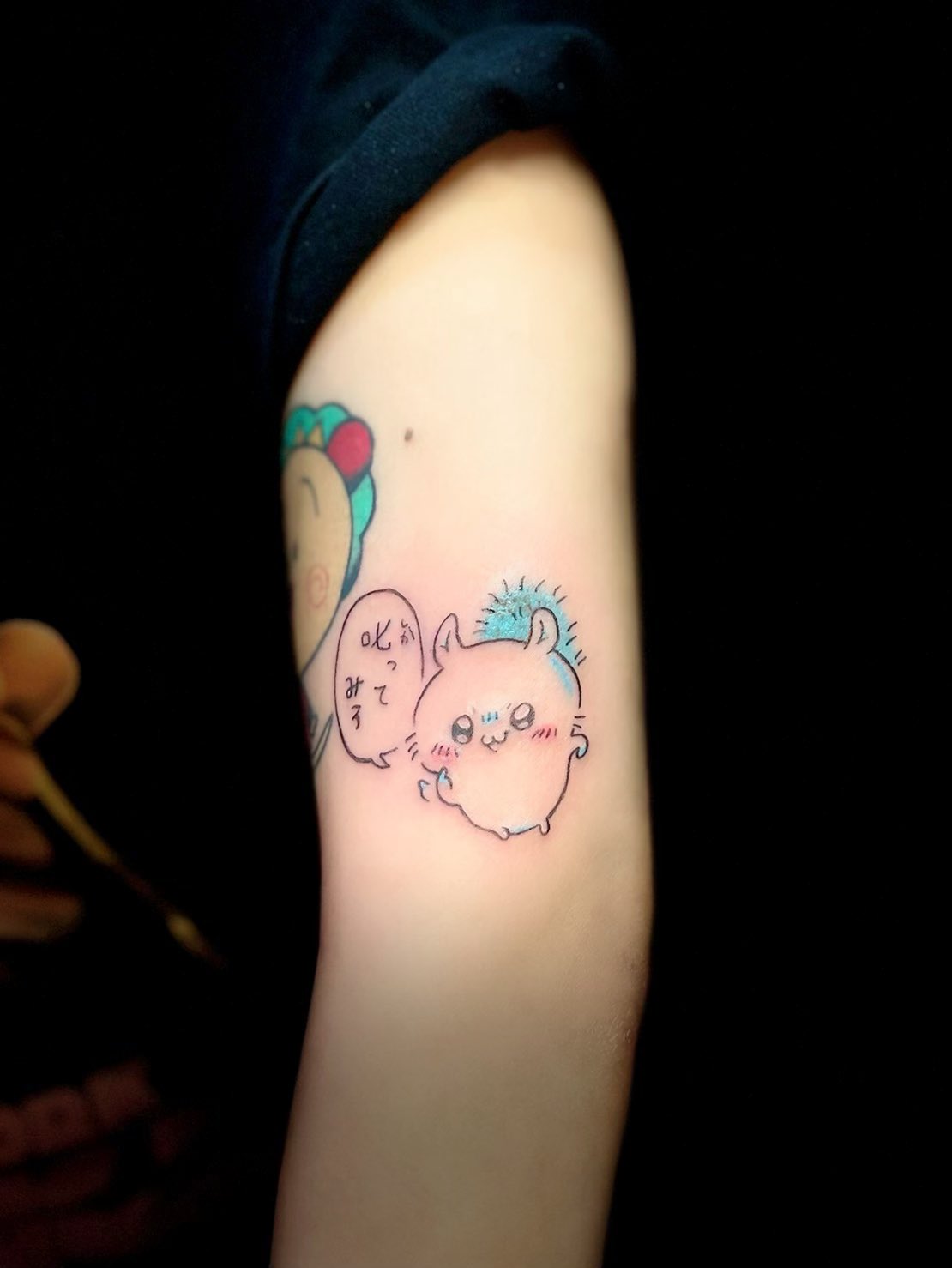 めるぱん New Tattoo ちいかわの推しキャラ モモンガのタトゥー入れた ᐢˊo 叱ってみろ Newtattoo Tattoo Animetattoo Mangatattoo タトゥー タトゥー女子 痛トゥー 痛タトゥー ヲタトゥー アニメタトゥー