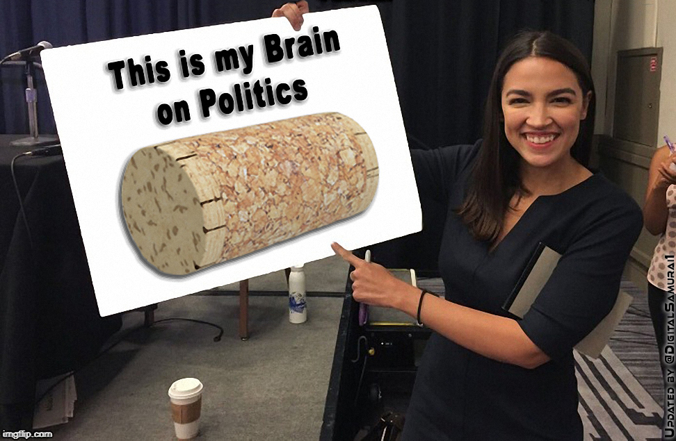 DigitalSamurai1's tweet photo. @MonicaCrowley @AOC @elonmusk It's amazing what utterances comes out of the mouth of a woman with the I.Q. of a can of generic dog food! https://t.co/Zk4zMSgBnw