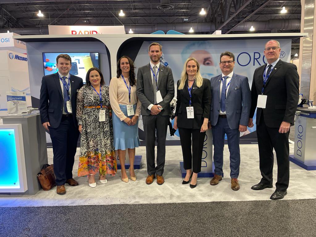All set for #AANS. Looking forward to welcoming you at the #DORO booth 737. #AANS2022 #Neurosurgery