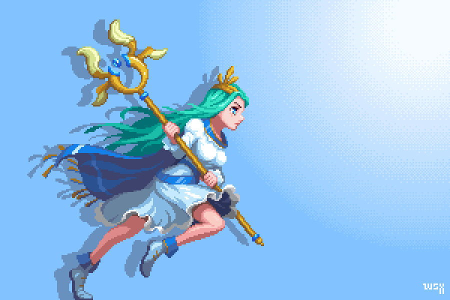 Remake a game character
#pixelart #pixel_dailies