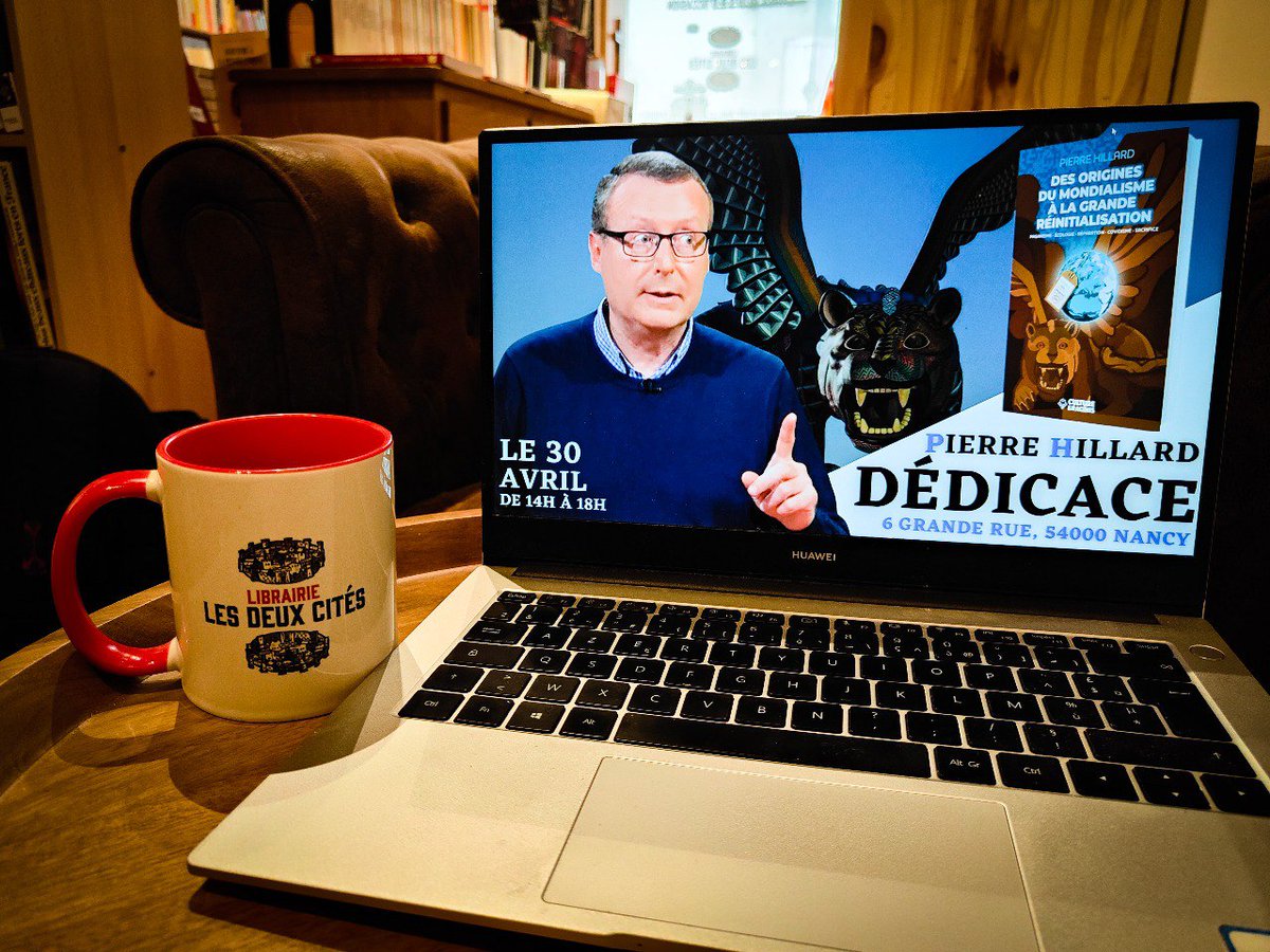 DeuxCitesLib's tweet photo. Pierre Hillard en dédicace à Nancy, c'est cet après-midi 6 grande rue. ☀️

Pour devenir incollable sur les ressorts du Mondialisme, ne ratez pas 𝘿𝙚𝙨 𝙊𝙧𝙞𝙜𝙞𝙣𝙚𝙨 𝙙𝙪 𝙢𝙤𝙣𝙙𝙞𝙖𝙡𝙞𝙨𝙢𝙚 𝙖̀ 𝙡𝙖 𝙜𝙧𝙖𝙣𝙙𝙚 𝙧𝙚́𝙞𝙣𝙞𝙩𝙞𝙖𝙡𝙞𝙨𝙖𝙩𝙞𝙤𝙣, paru chez @CultureRacines. https://t.co/aNb8ovoNyC