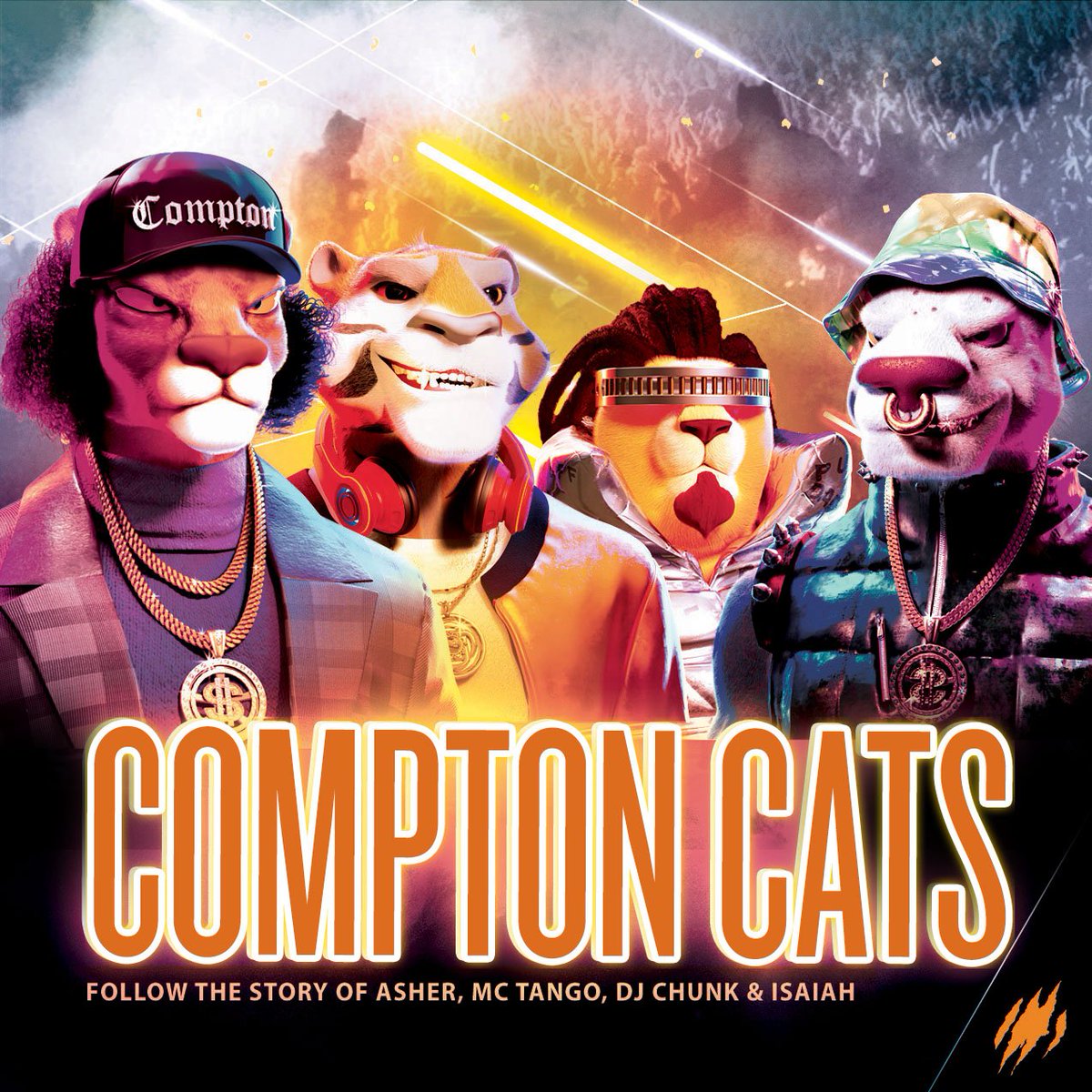Compton Cats tweet media