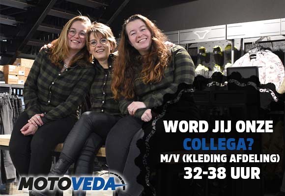 Opgelet, mooie vacature!
Word verkoopmedewerk(st)er (32-38 uur) bij MotoVeda in #Ede!

Bekijk hier de #vacature: 
lnkd.in/eBjzDsV6