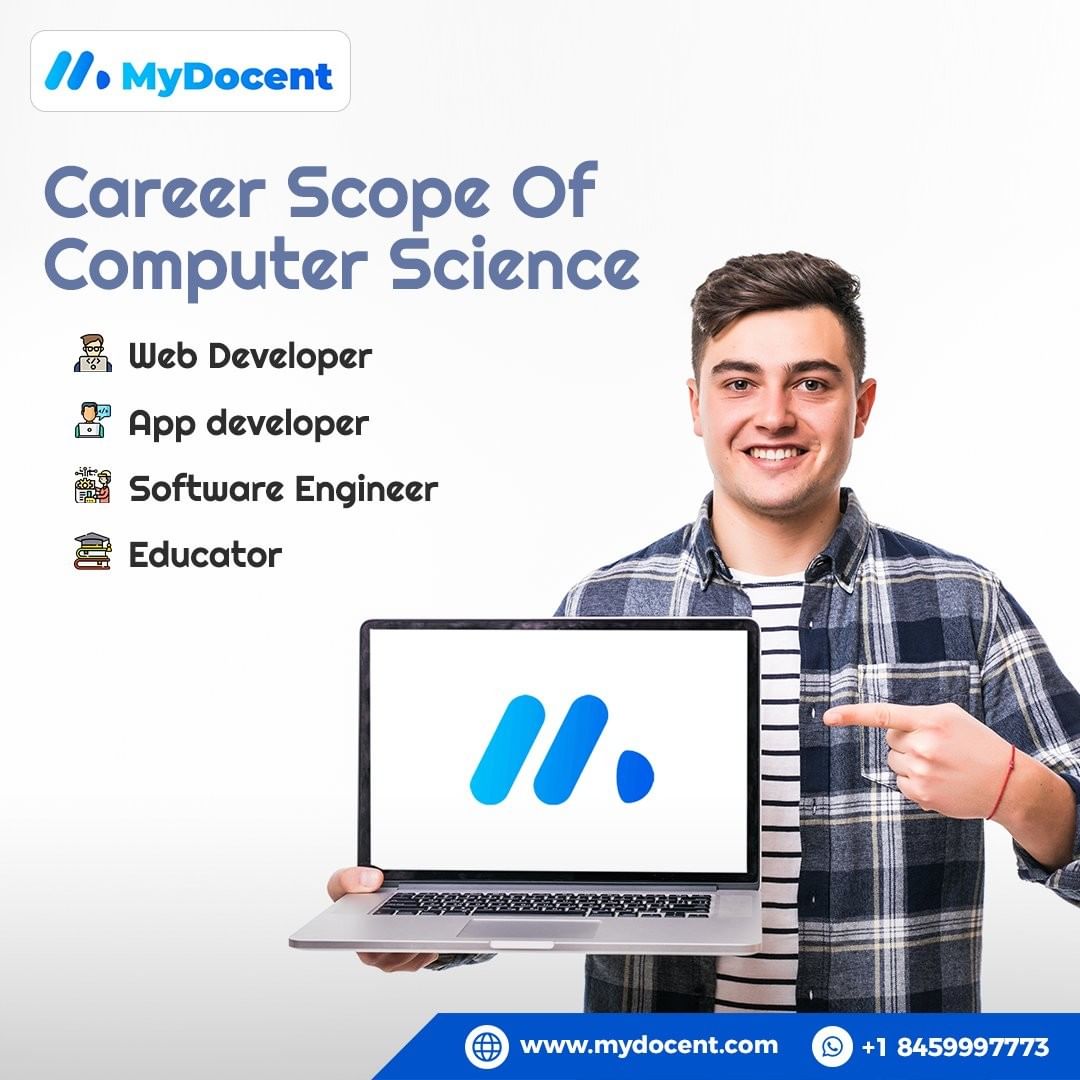 MyDocent's tweet image. Career Scope Of Computer Science!
🌟 Web Developer
🌟 App Developer
🌟 Software Engineer
🌟 Educator
more info mydocent.com/computer-scien…
.
Follow us : @mydocenthelp
mydocent.com
WhatsApp : +1 8459997773
.
#javascript #javascriptsnippets #javascriptdeveloper #javascript