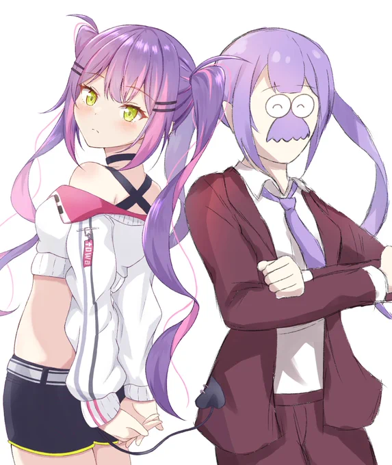 TMTとパパキン(リプ欄にトワ様単体)
 #TOWART 