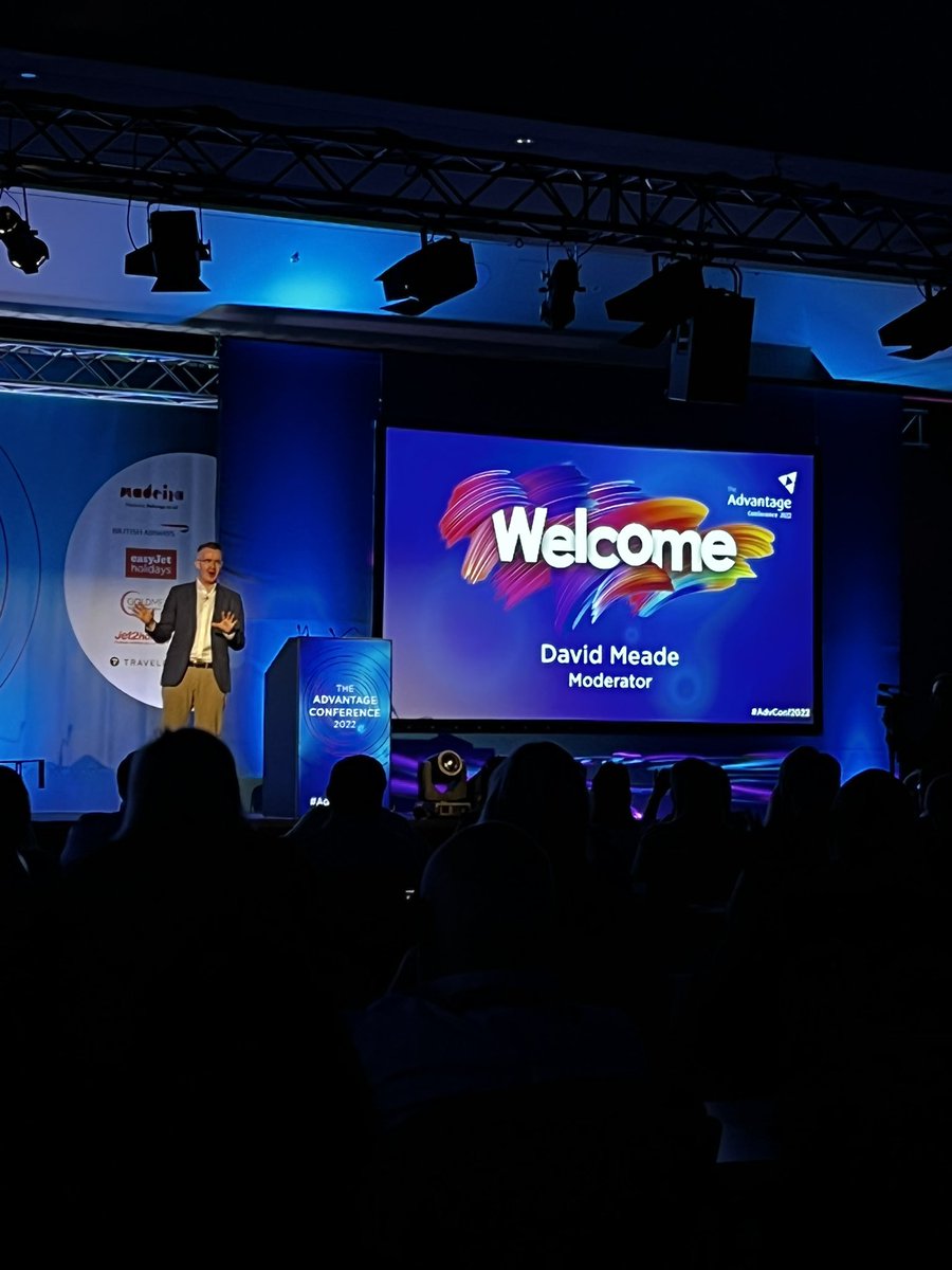 stu_aussie's tweet image. #AdvConf2022 has begun! Love @DavidMeadeLive @AdvantageHQ