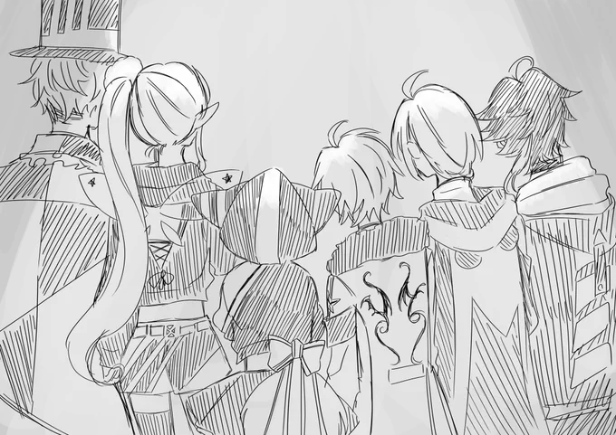 #絵インドロップス
ひとりぼっちが集まった 