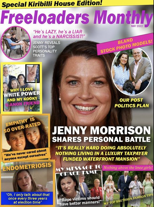 RT @nobby15: Freeloaders Monthly Do A Special On Jenny Morrison 30 Apr 2022 https://t.co/jXMwfmcplq
