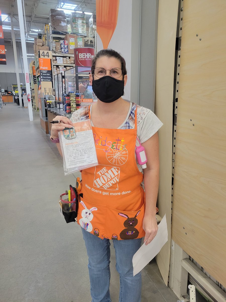 AWESOME Job!! Bridgette Taking care of our People and assisting the DHs throughout the Store!! Thank you for all you do @ 245 <a href="/BrettTHD/">Brett Stephens</a> <a href="/BrianGuerard/">Brian G</a> <a href="/heidihorupp/">Heidi Rupp</a> <a href="/gsl8927/">#245 Carrollwood Home Depot</a> <a href="/WayneKeller0245/">Wayne Keller</a>