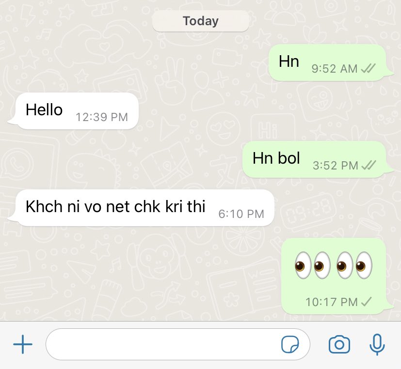 Karan_Deep20's tweet photo. No one : 
Literally No one : 
Me And My sister : 😂
#kalol #fun #timepass #letsconnect #buyingcontent #siblingslove https://t.co/DwJBJiPNt9