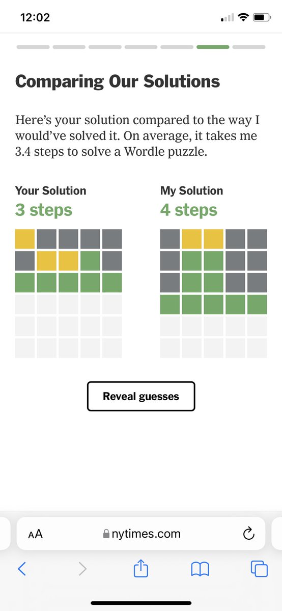 Always love beating the bot