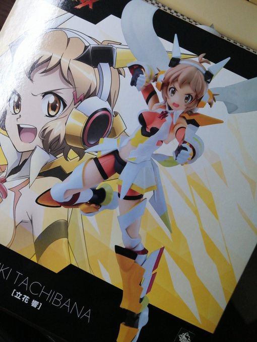 何故かプラモだと思ってたけど普通に可動フィギュアだったわ立花さん…(ಡᾥಡ) 