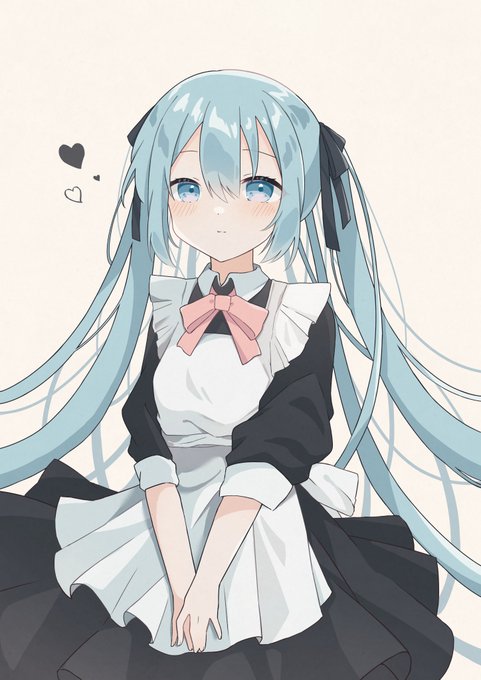 メイドミク
#初音ミク 