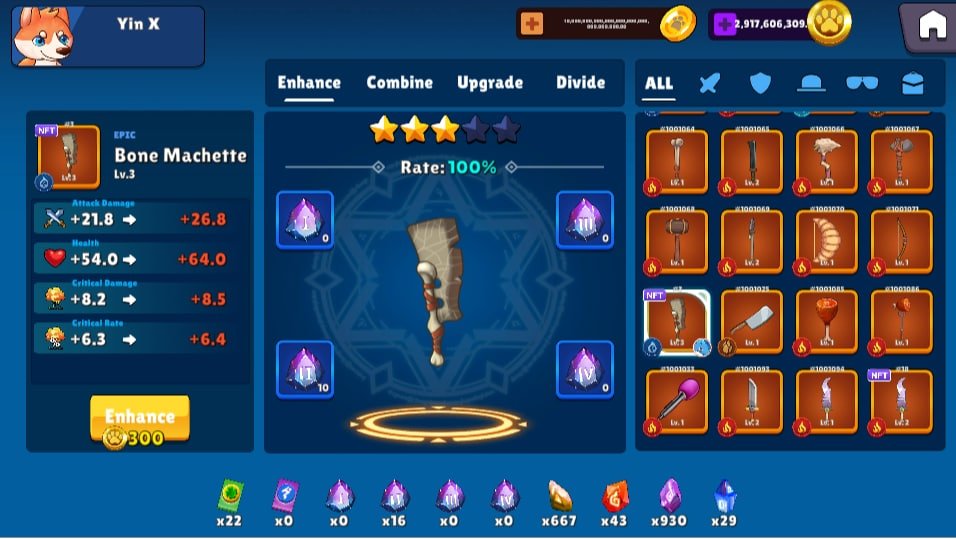 CorgiNFTGame's tweet image. Dear users‼️
Smithy released. Everyone can already log into the game to experience this feature. In Smithy include:
- Enhance items
- Combine items
- Upgrade items
- Divide items 
👉 Smithy guideline: wiki.corginft.io/post/what-is-s…
#gamenft #metaverse #gameP2E #blockchain #corginft #BSC