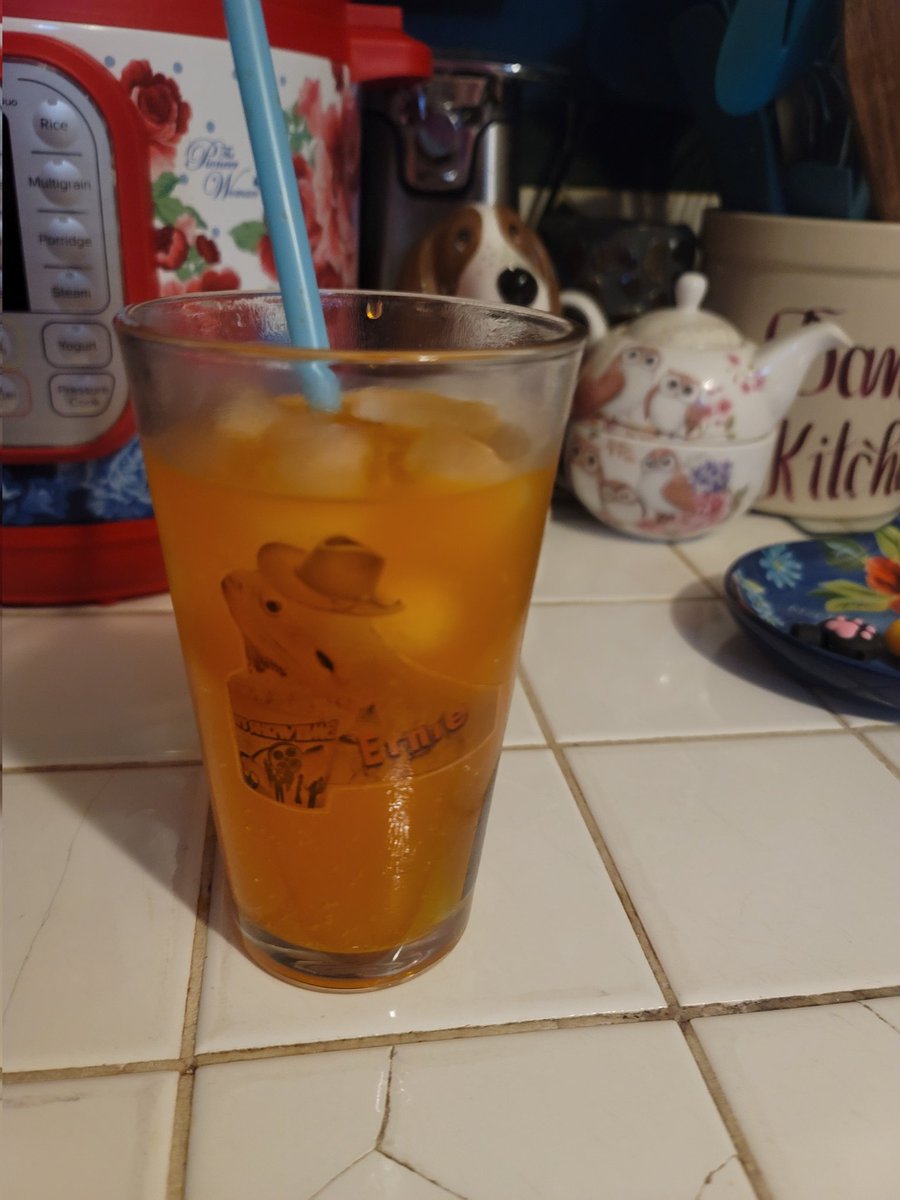 evildeadchick71's tweet photo. @kinky_horror  Enjoying a refreshing beverage in my Last Drive-in Pint Glass. https://t.co/EWO0h01OAK