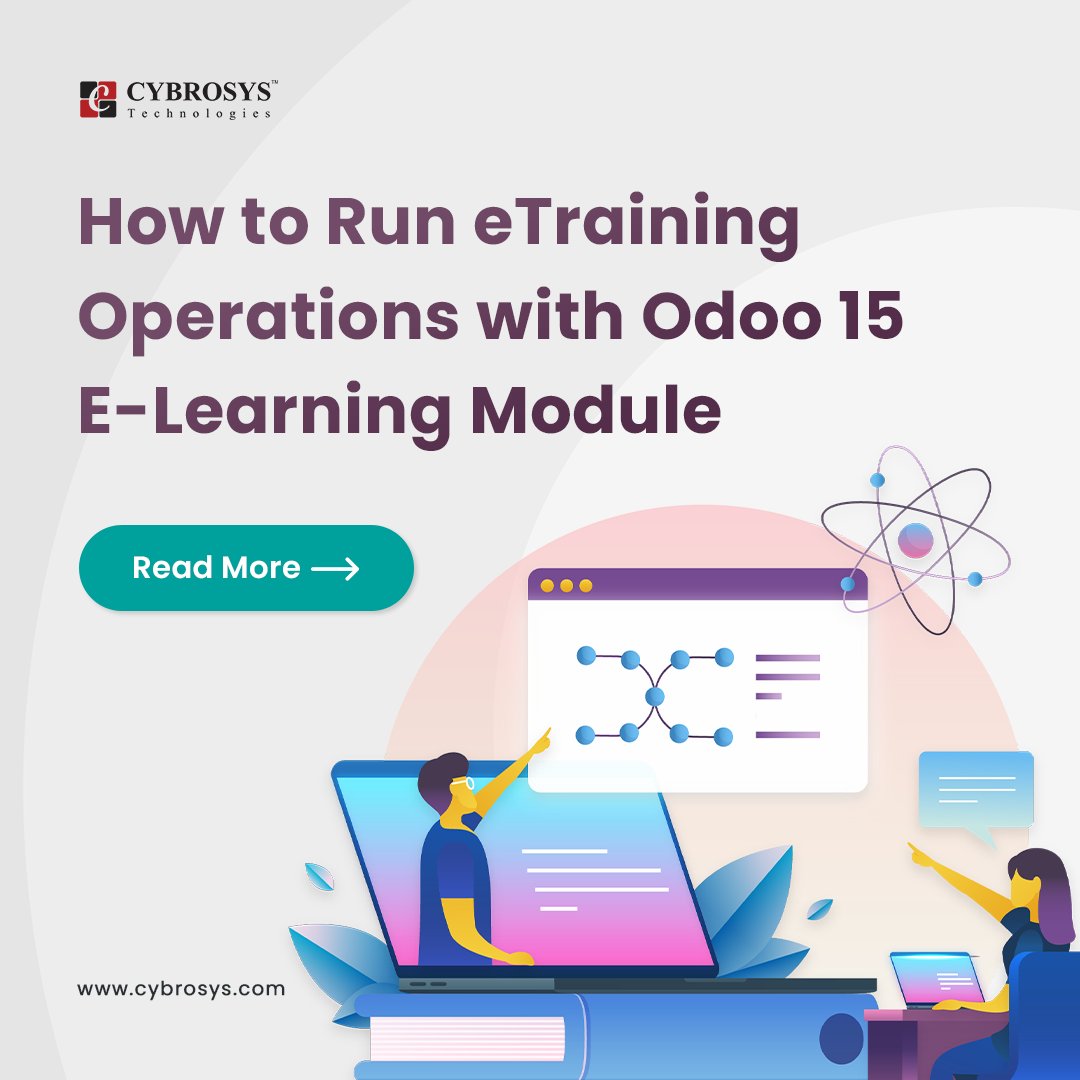 Cybrosys's tweet image. This blog will provide insight on the eLearning module of the Odoo platform and how it will be an effective e-training management solution.

Read Blog Now: cybrosys.com/blog/how-to-ru…
.
.
.
.
#odooblogs #odoo #odooerp #cybrosys #odoogoldpartner