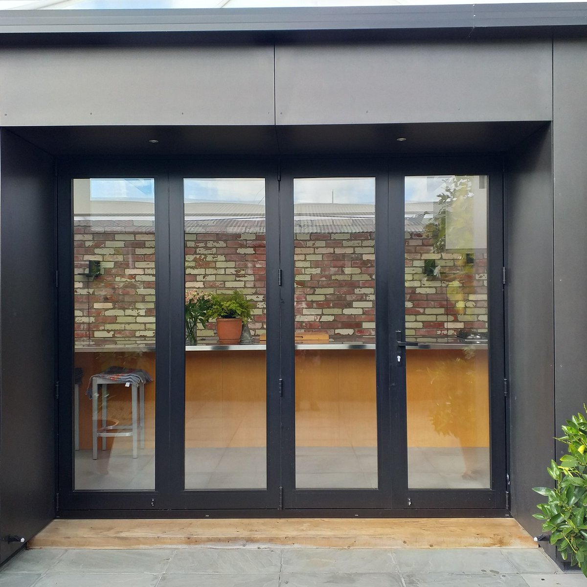 kebabette's tweet image. Today in @openchch visits - Abberley House. Classic cottage with ingenious modern extension.
