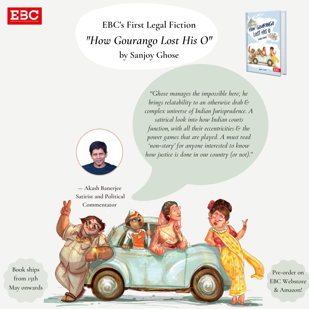 "Ghose manages the impossible here; he brings relatability to an otherwise drab &amp; complex universe of Indian Jurisprudence." - 
<a href="/TheDeshBhakt/">The DeshBhakt 🇮🇳</a> on 'How Gourango lost his O!' by 
<a href="/advsanjoy/">sanjoy ghose</a>

Pre-order your copy today! bit.ly/3y1707r