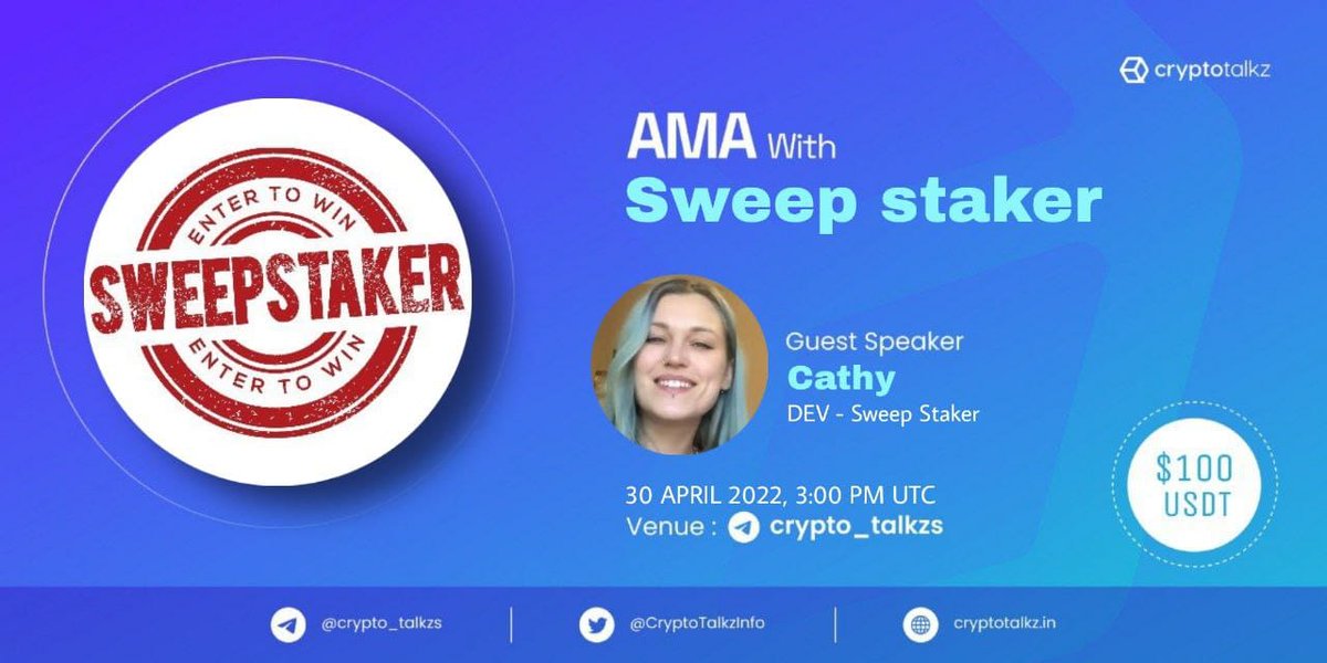 Sweepstaker tweet media