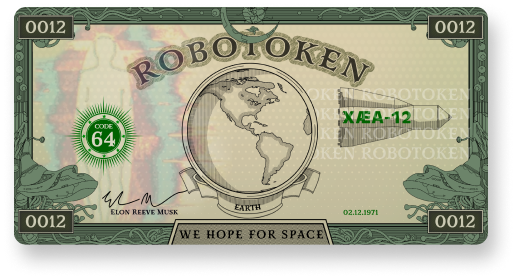 ROBOTOKENSPACE's tweet photo. @elonmusk His nft📌 https://t.co/xuIjAi67gD