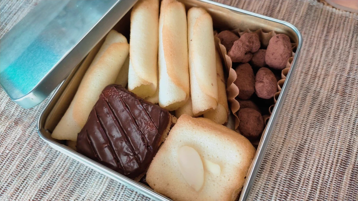 高校生の息子が作ったクッキー缶。完成度が高すぎる！