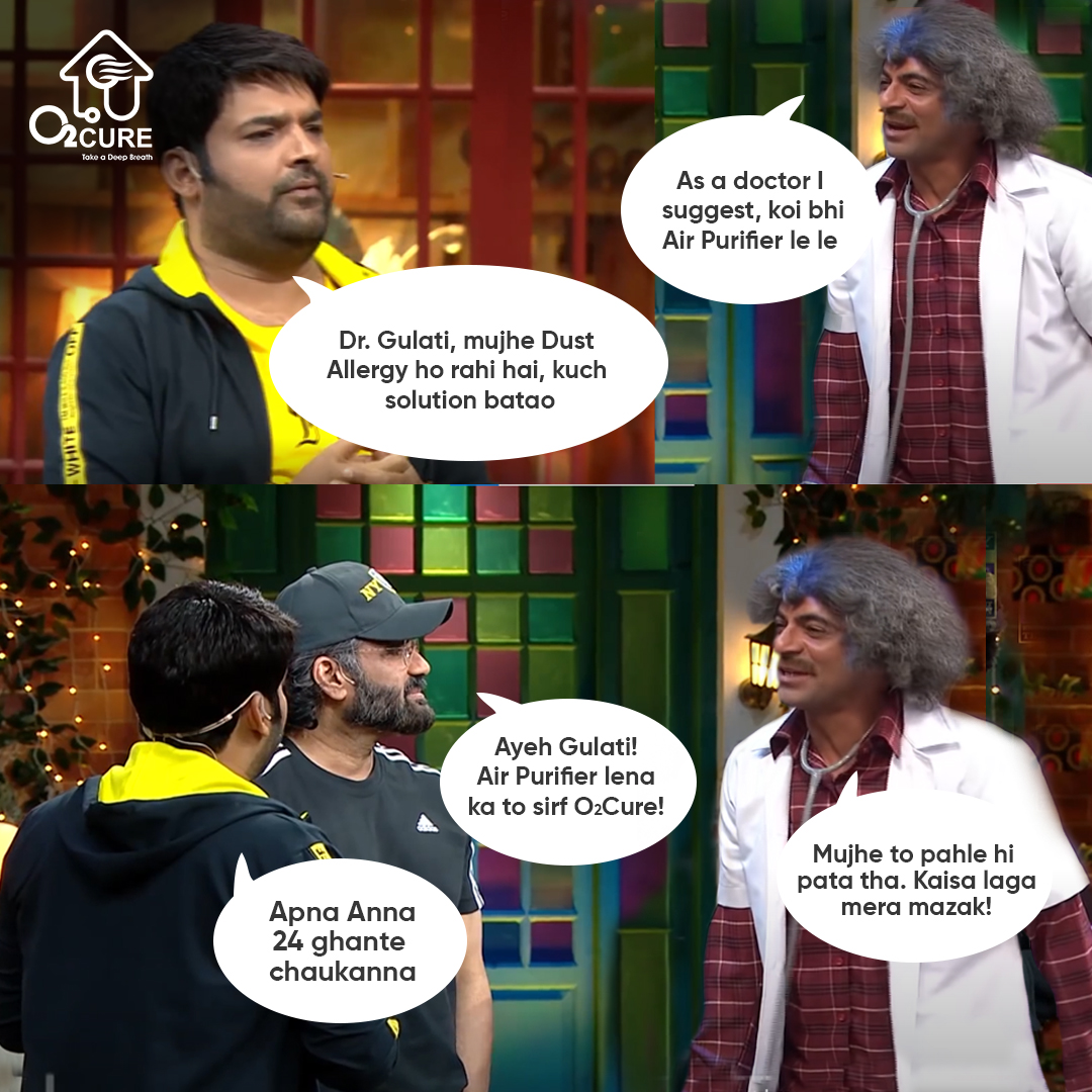 cure_o2's tweet photo. Anna is always attentive to the health of every person around him. He does not hesitate to point out the wrong information and rectify it. So next time when you talk about air purifiers, talk about O2Cure Air Purifiers only.
#memesdaily #memeoftheday #o2cure #airpurifers https://t.co/JrTT1f32Rd