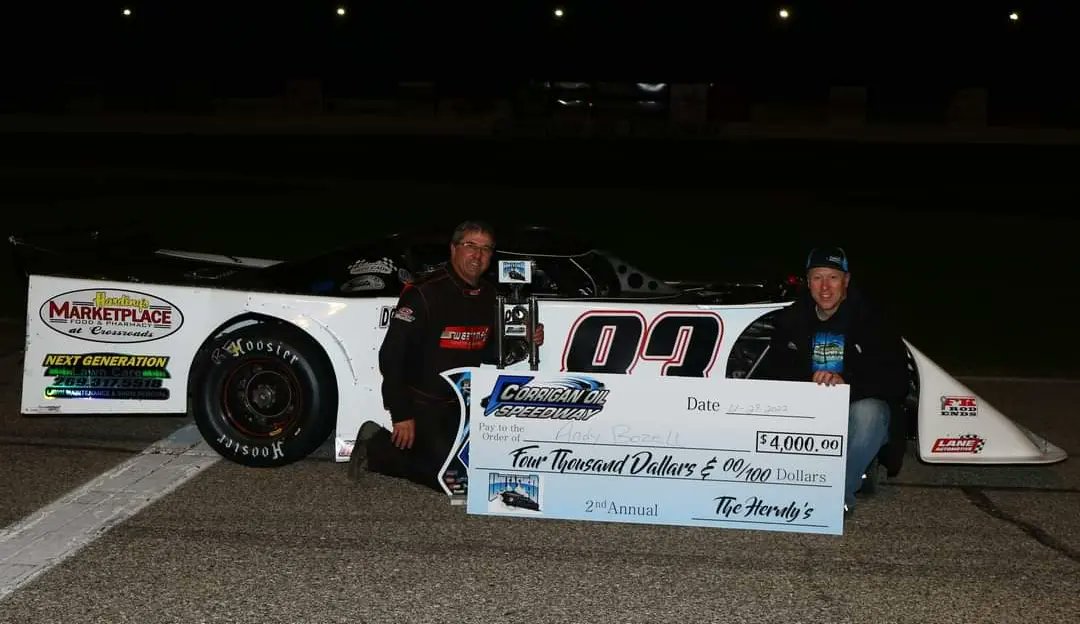 CorriganOilRace's tweet photo. (1/2]: Congratulations to the Feature Winners for #Unleashed2022 at @CorriganOilRace for Fri.-4/29

Outlaw Super Late Models: 83 Andy Bozell - Portage, MI

Modifieds: 11 Brian Nester - Hamilton, IN

Pro Late Models: 5 Tyler Hufford - Vicksburg, MI

Cont.... https://t.co/BrzxLDVnk3
