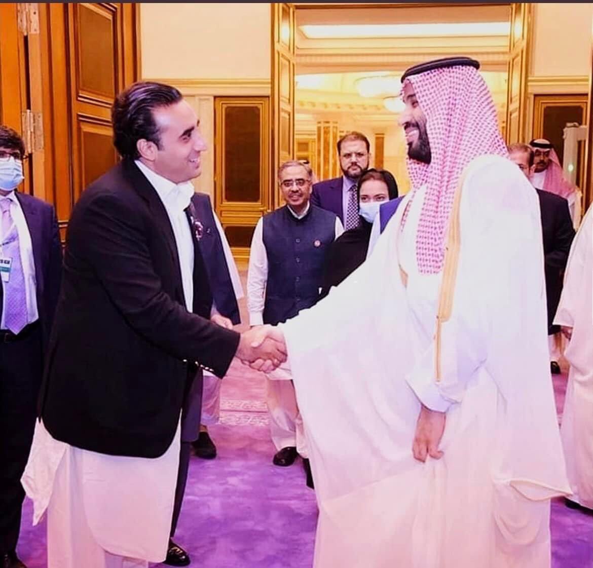 Brotherhood❤️.
@BBhuttoZardari #PMShehbazInKSA 
@OIC_OCI @MaryamNSharif