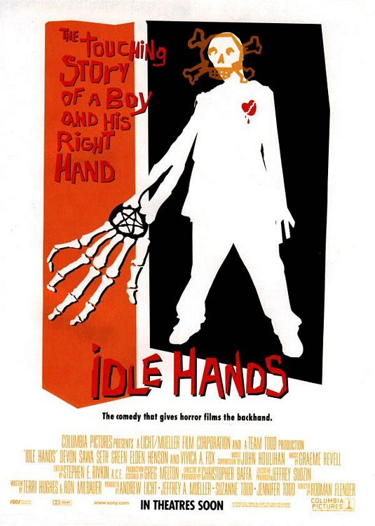 k50cullen's tweet photo. In 1999 and 23 Years Ago, #IdleHands debuted in theaters on this day RT and Like if you remember this movie. (@DevonESawa, @jessicaalba, @MsVivicaFox, @SethGreen, #EldenHenson, #JackNoseworthy, #ChristopherHart, @kellymonaco1, @WormOnTheWeb, #FredWillard, #ConnieRay, #KatieWright https://t.co/oDrQn835aW