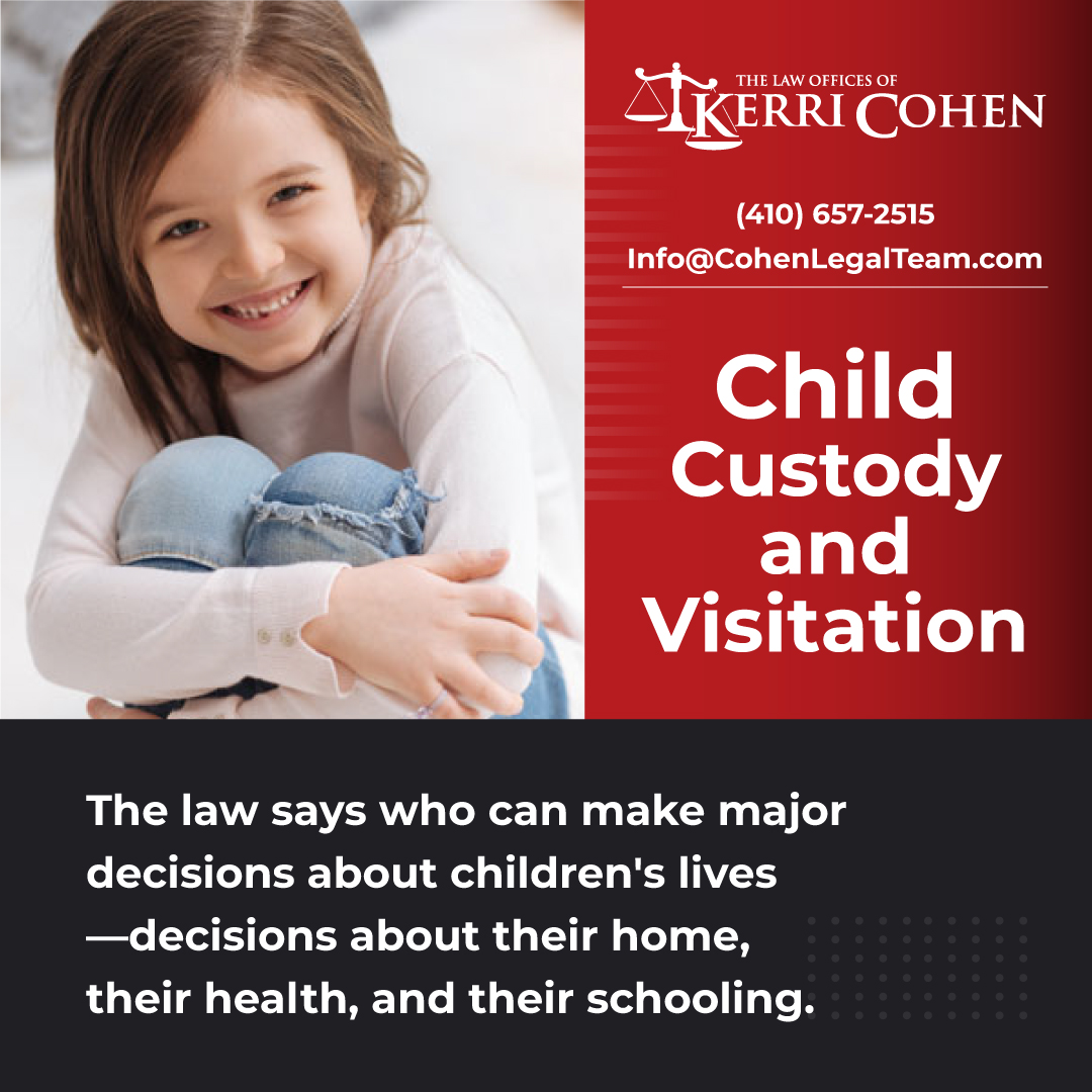 CohenLegalTeam's tweet photo. Child Custody and Visitation Lawyer

The law says who can make major decisions about children's lives—decisions about their home, their health, and their schooling.

https://t.co/uxzRbl9H1F
Tel: (410) 657-2515
Email: Kerri@cohenlegalteam.com
#law #lawfirm #legal #lawyers #lawsuit https://t.co/cMd2uoWltT